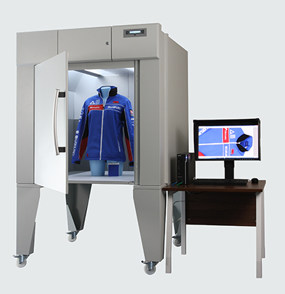 Sportswear in VeriVide's DigiEye for colour and appearance measurement