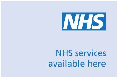 NHS branding colours, blue