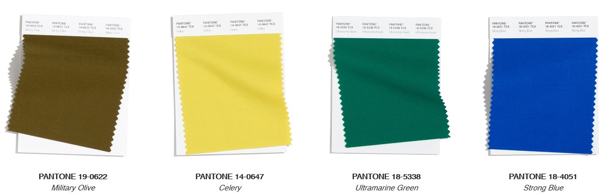 Pantone Top Trend Earthy Fashion Colours Autumn/ Winter 2020/2021