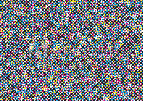 CMYK dot pattern