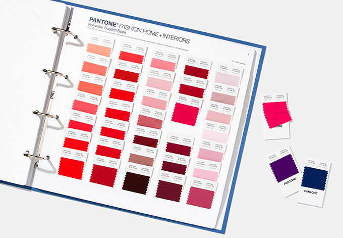 Pantone Polyester Swatch Book Polyester Swatch book