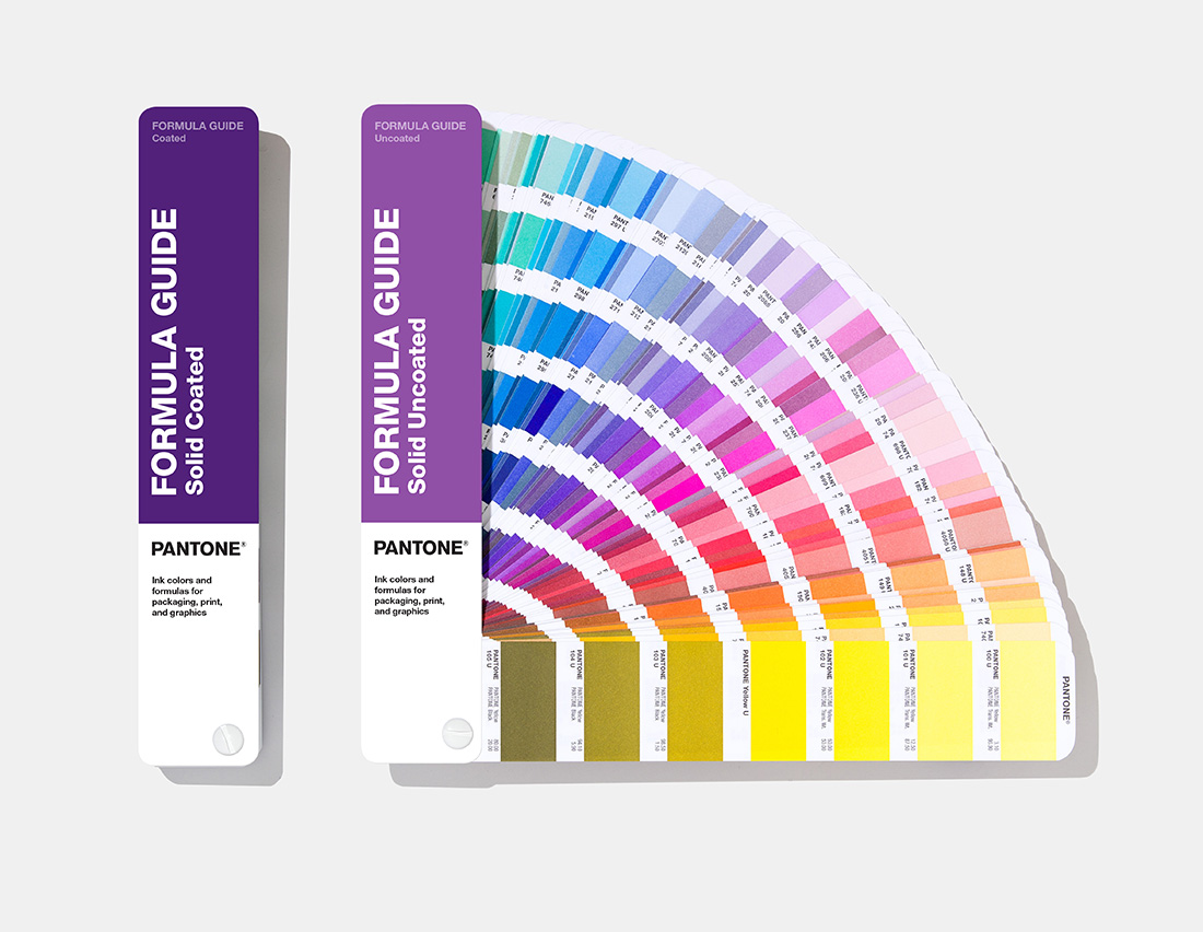Pantone Formula Guide - NHS branding colours, blue