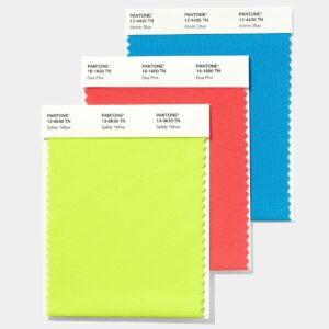 Nylon bright swatch colour selection