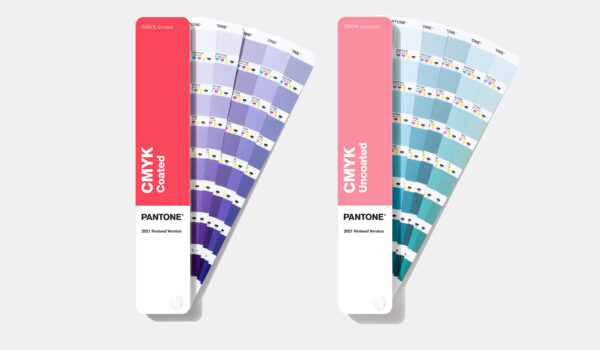 Pantone CMYK Guide Set open fans