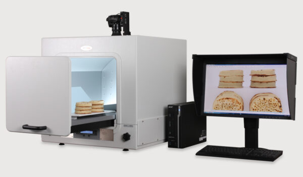 analysing crumpets using DigiEye with DigiPix software