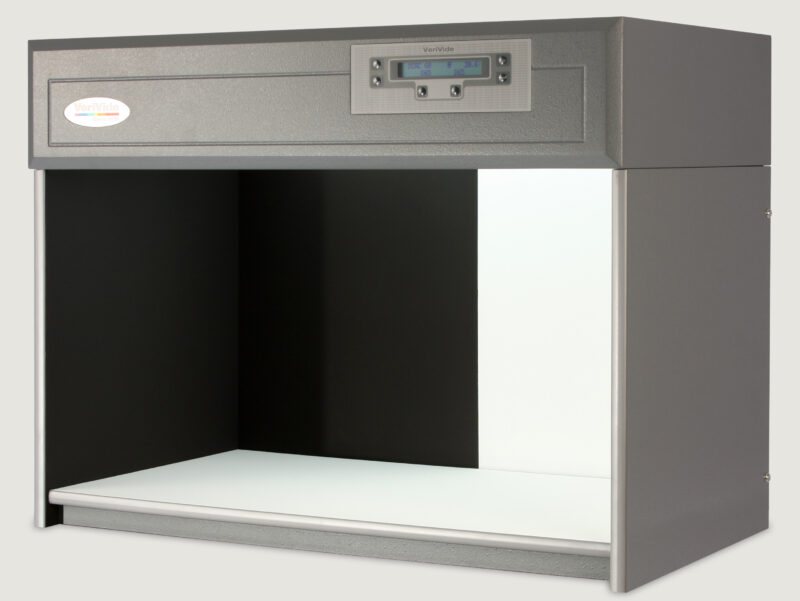 colour assessment Particulate cabinet side view