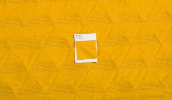 Pantone FHI Cotton swatch Library yellow swatch