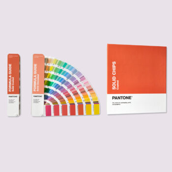 Pantone GP1608B colour fan guides and chip books