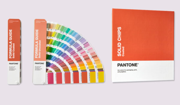 Pantone GP1608B colour fan guides and chip books