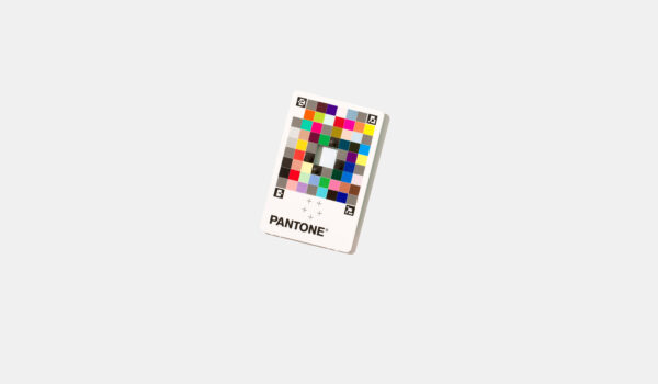 pantone colour capture card