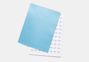 blue paper