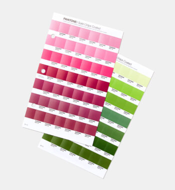 pages of red coloured squares and green coloured squares