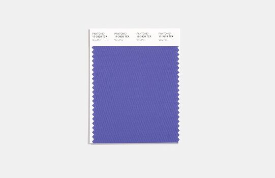 Veri Peri Pantone Cotton Swatch Card