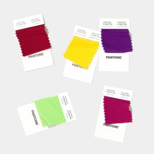 Pantone polyester swatches