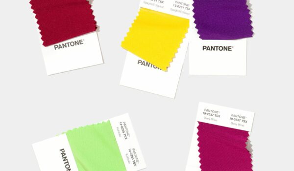 Pantone polyester swatches