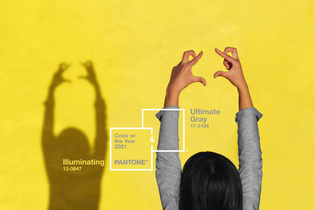 Double Winner for Pantone Color of the Year 2021 with Illuminating and Ultimate Gray