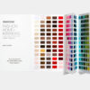 Pantone Cotton passport with pages open