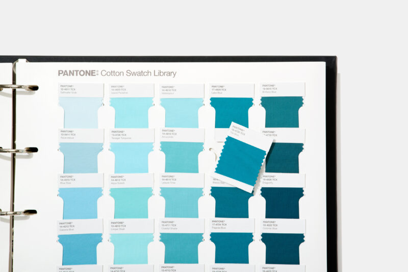 FHI Cotton swatch Library pantone