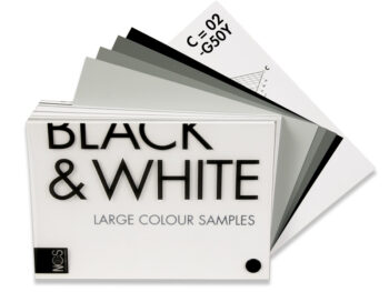 NCS Black & White A6 samples
