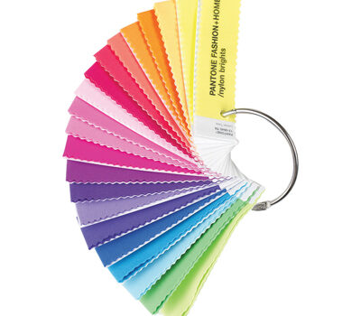 Pantone nylon brights colour swatches