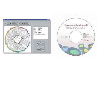 Pantone Farnsworth-Munsell 100 Hue CD and screenshot