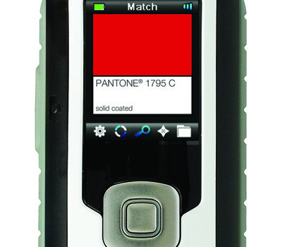 Capsure screen showing red colour