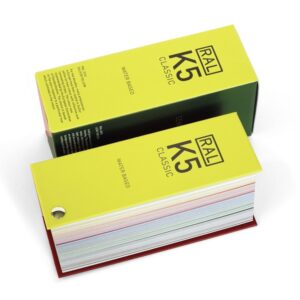 RAL Classic fan deck of paint colours anniversary packaging