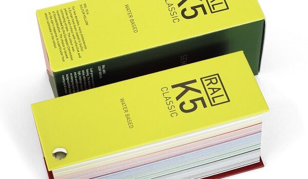 RAL Classic fan deck of paint colours anniversary packaging