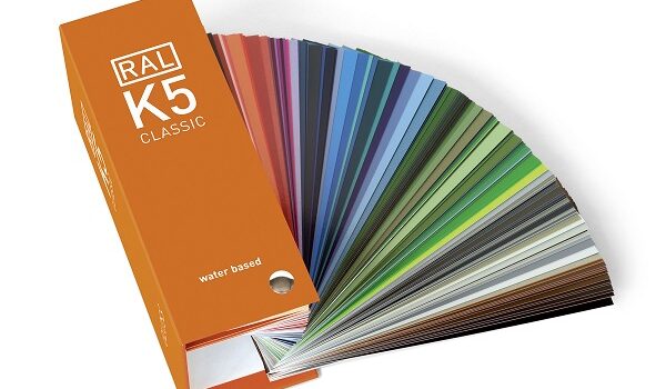 RAL Classic fan deck of paint colours