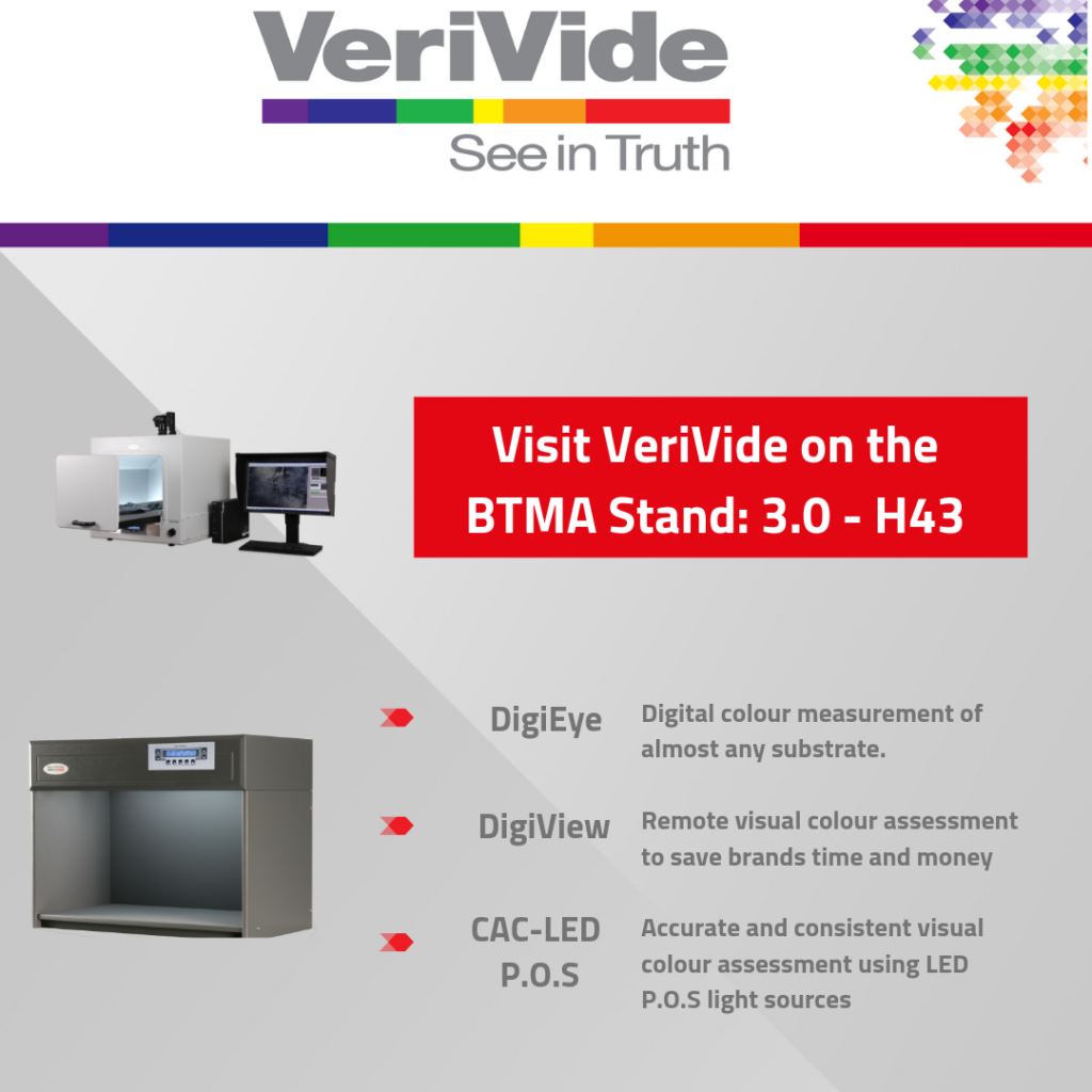 VeriVide to exhibit quality assurance products at TechTextil 2019