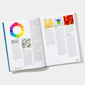 colour wheel in book
