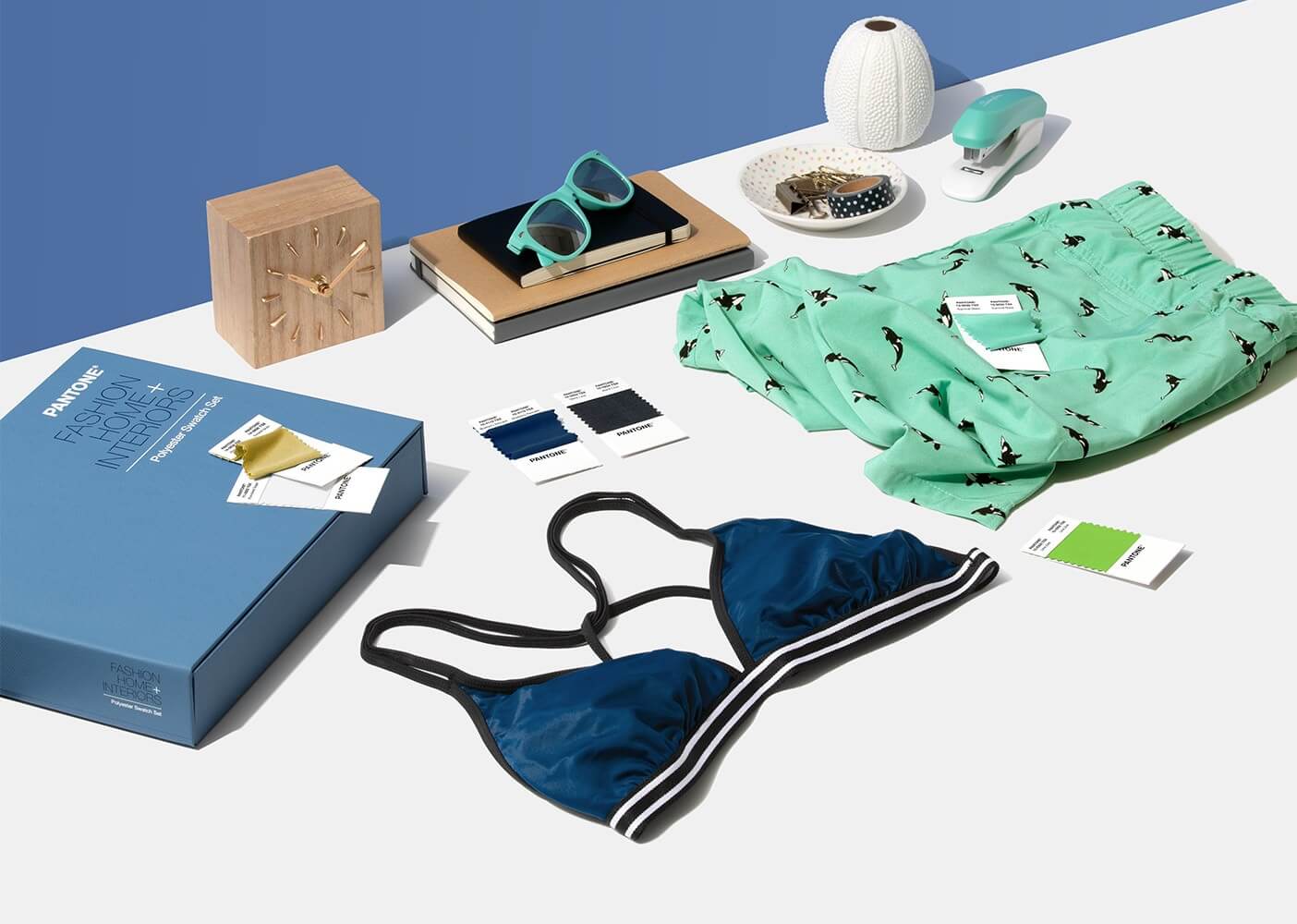 beachwear and Pantone colour standards