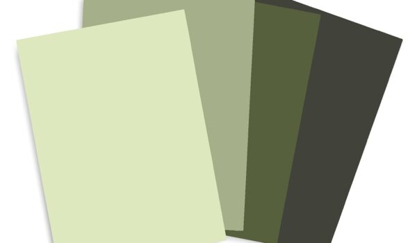 RAL Design A4 sheets green