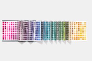 Pantone Paper Traveler book open