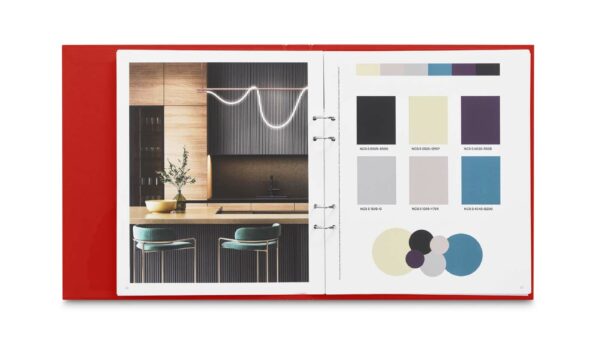NCS Colour Trends 2023+book open