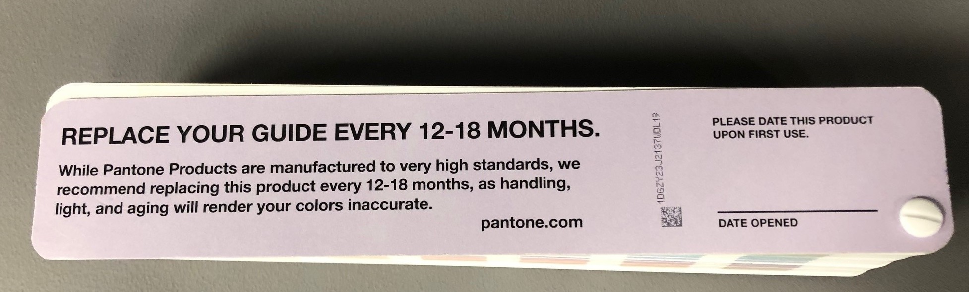 PANTONE® USA  When Should You Replace Your Pantone Guides?