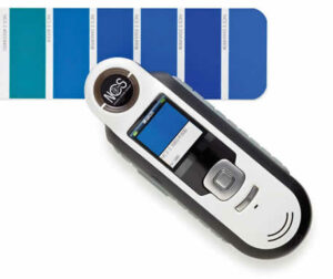 Measuring blue samples with NCS Colour Scan 2.0