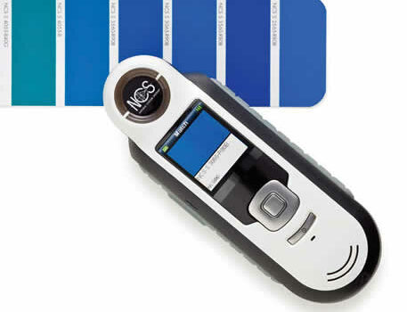 Measuring blue samples with NCS Colour Scan 2.0