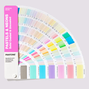 GG1504B Pantone Pastel & Neons Guide open