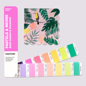 GG1504B Pantone Pastel & Neons Guide in use