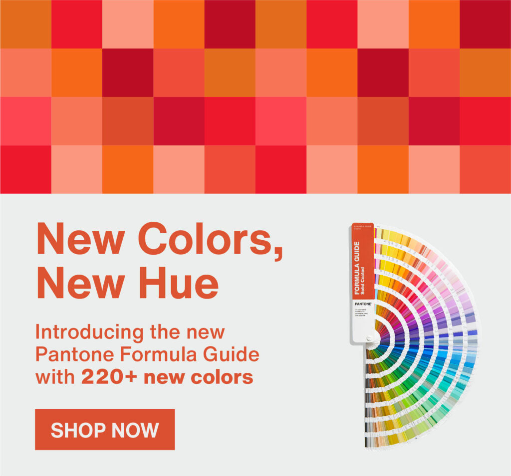 New PMS Pantone Colours