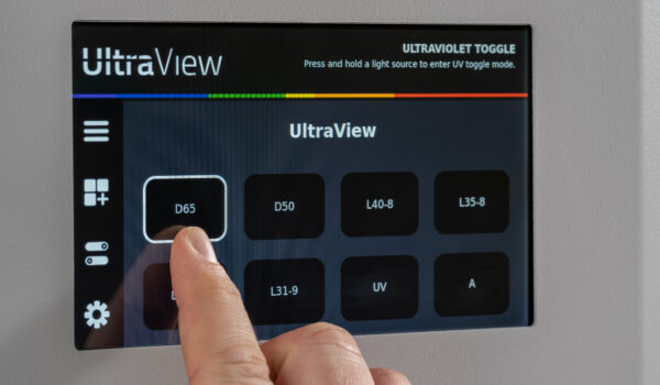 UltraView switch panel, selecting D65