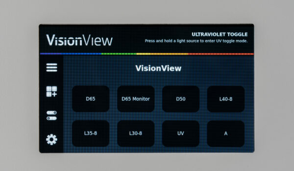 VisionView switch panel
