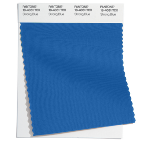 Strong Blue 18-4051 TCX colour swatch
