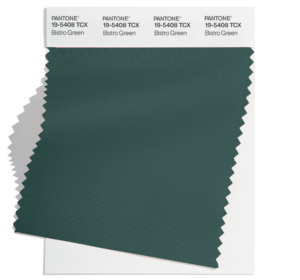 Bistro Green 19-5408 TCX colour swatch