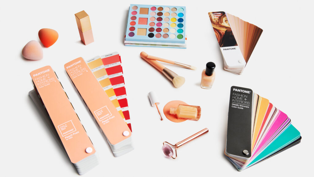 Pantone COTY used on beauty products. 