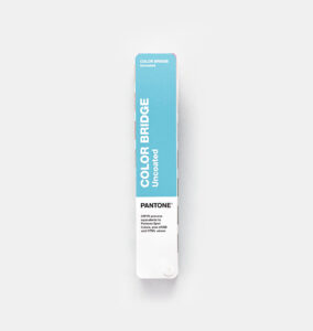 Pantone GG6104C Color Bridge Uncoated fan book with blue cover