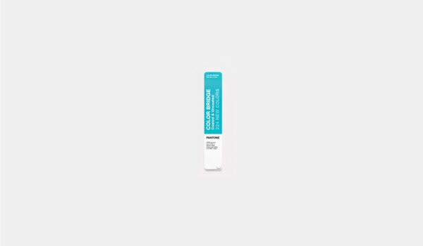 Pantone fan guide with turquoise cover