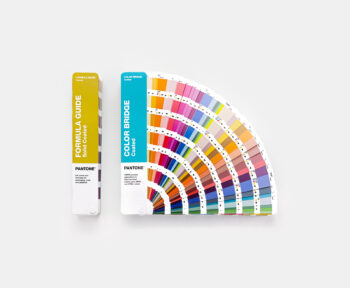Pantone Coated Combo to fans one open to show Pantone colours