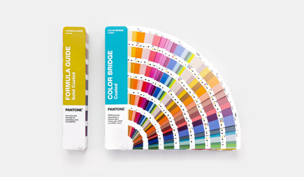 Pantone Coated Combo to fans one open to show Pantone colours
